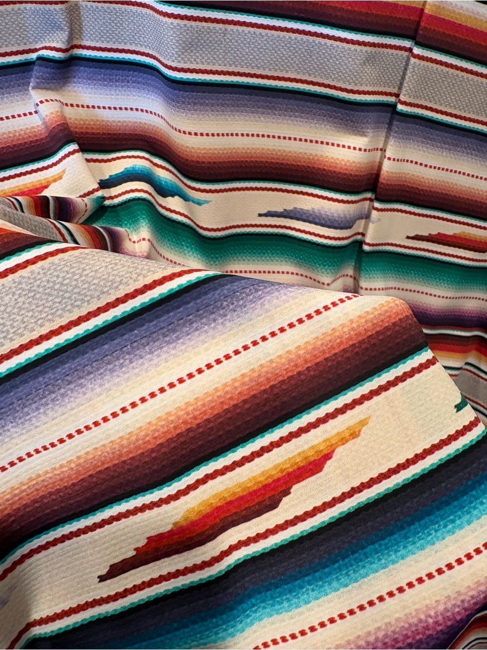 Double D Ranch Multicolor Striped Short Sleeve Tee - Picture 2 of 5